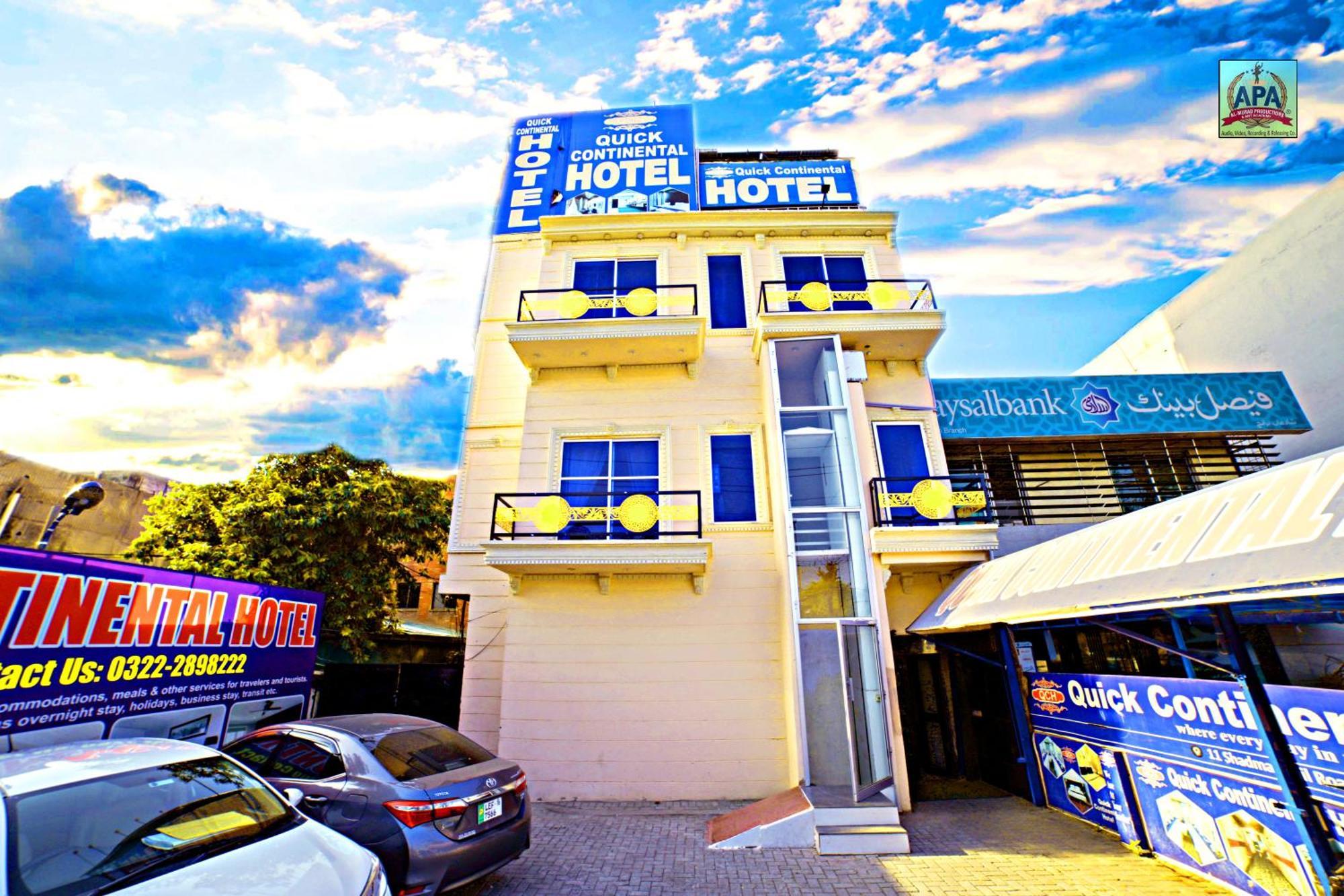 Quick Continental Hotel - Jail Road Lahore Exterior foto